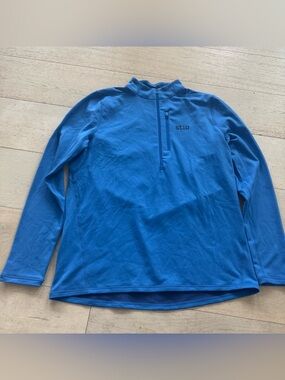 Men’s Stio 1/2 Zip Pullover Blue L